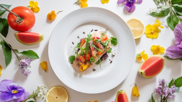 Farfurie cu preparat proaspăt